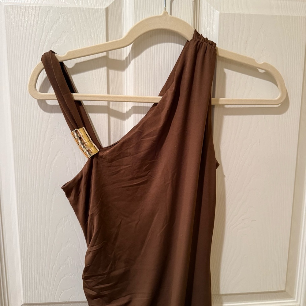 REVOLVE x SNDYS Baylee Maxi Dress in Mocha - Picture 5 of 6